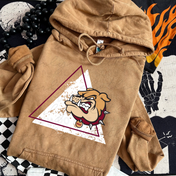 Customi Retro Edge Mascot Tee/Crewneck - ANY SCHOOL/TEAM