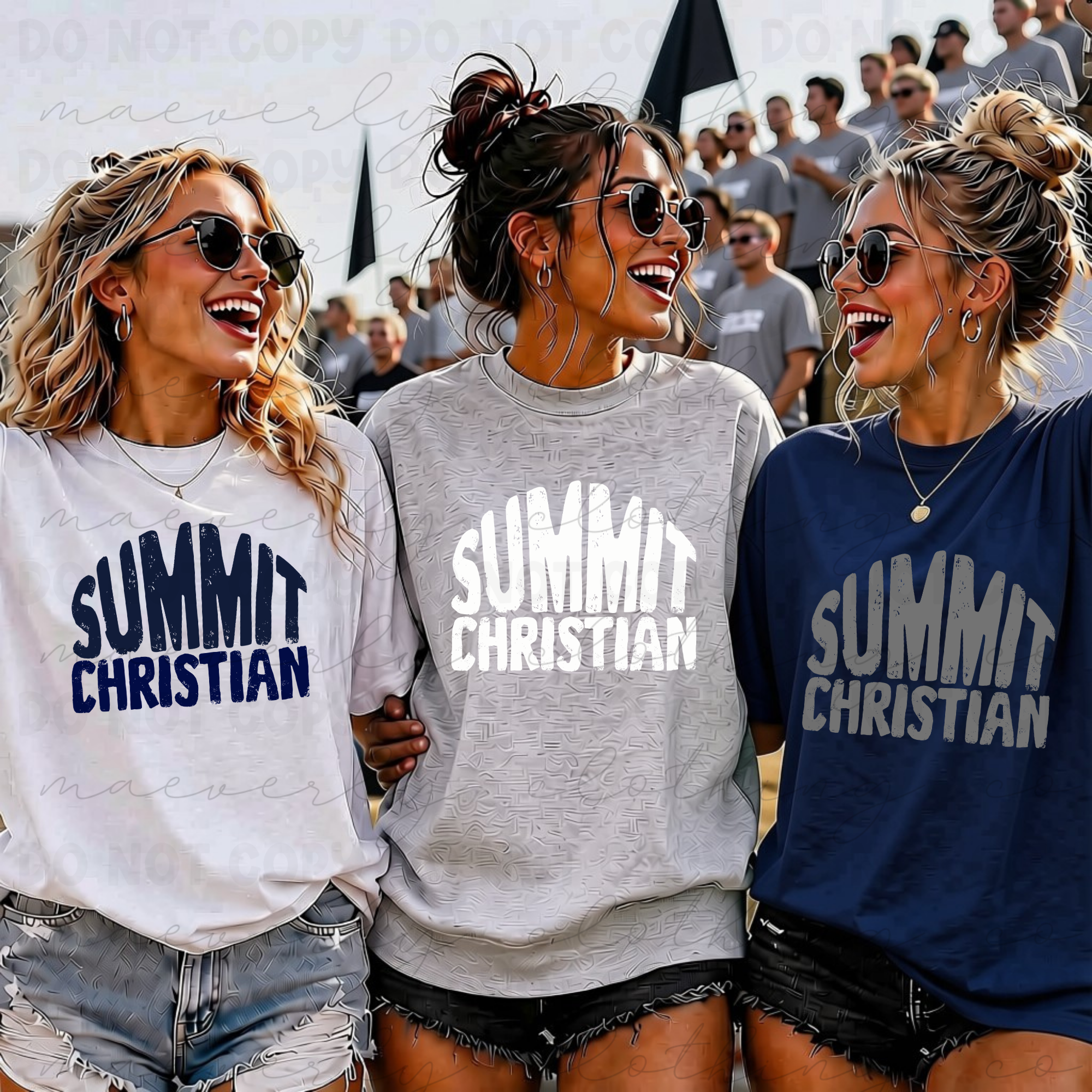 Summit Christian Arched Name Tee/Crewneck