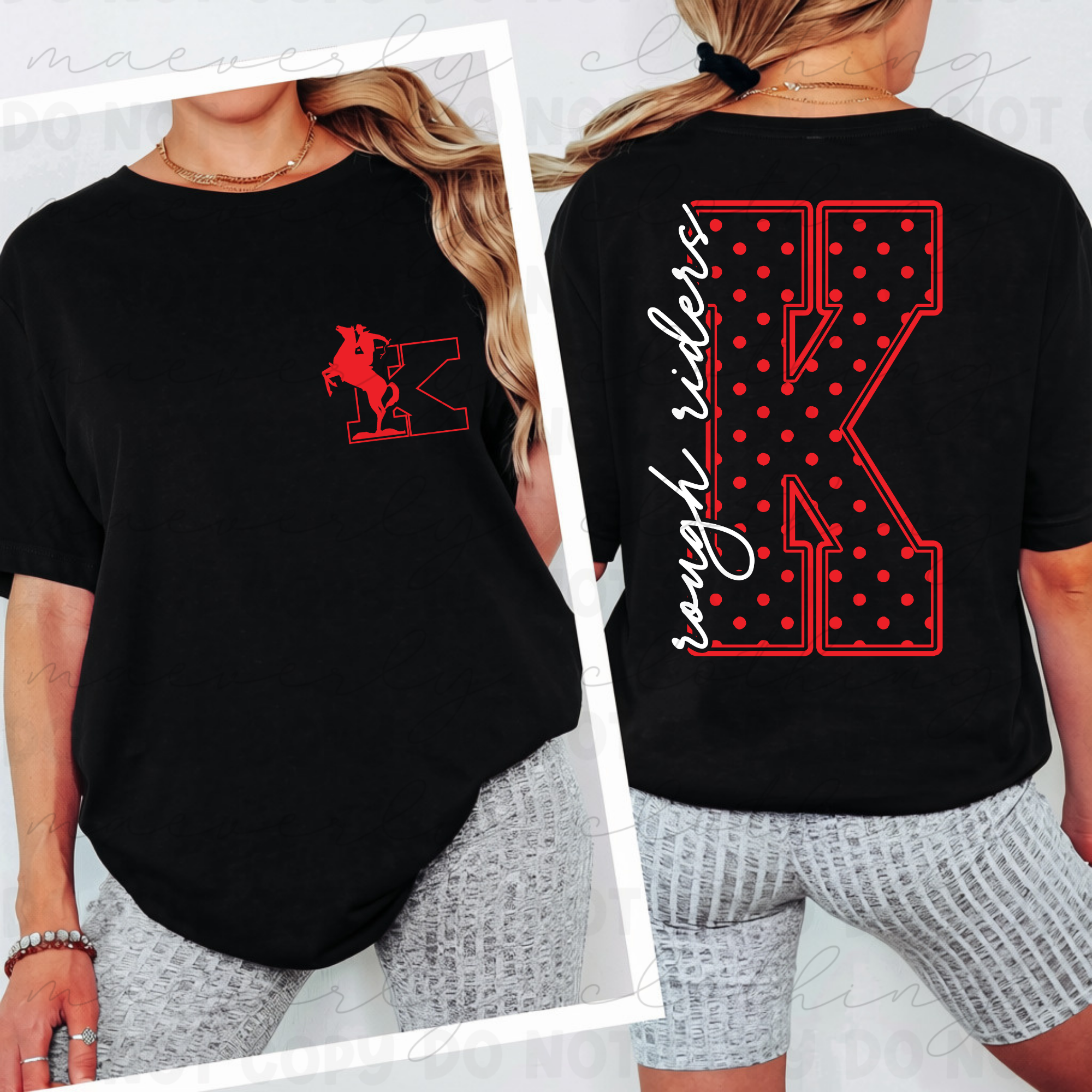 The Hometown Dot || Kent Rough Riders Graphic