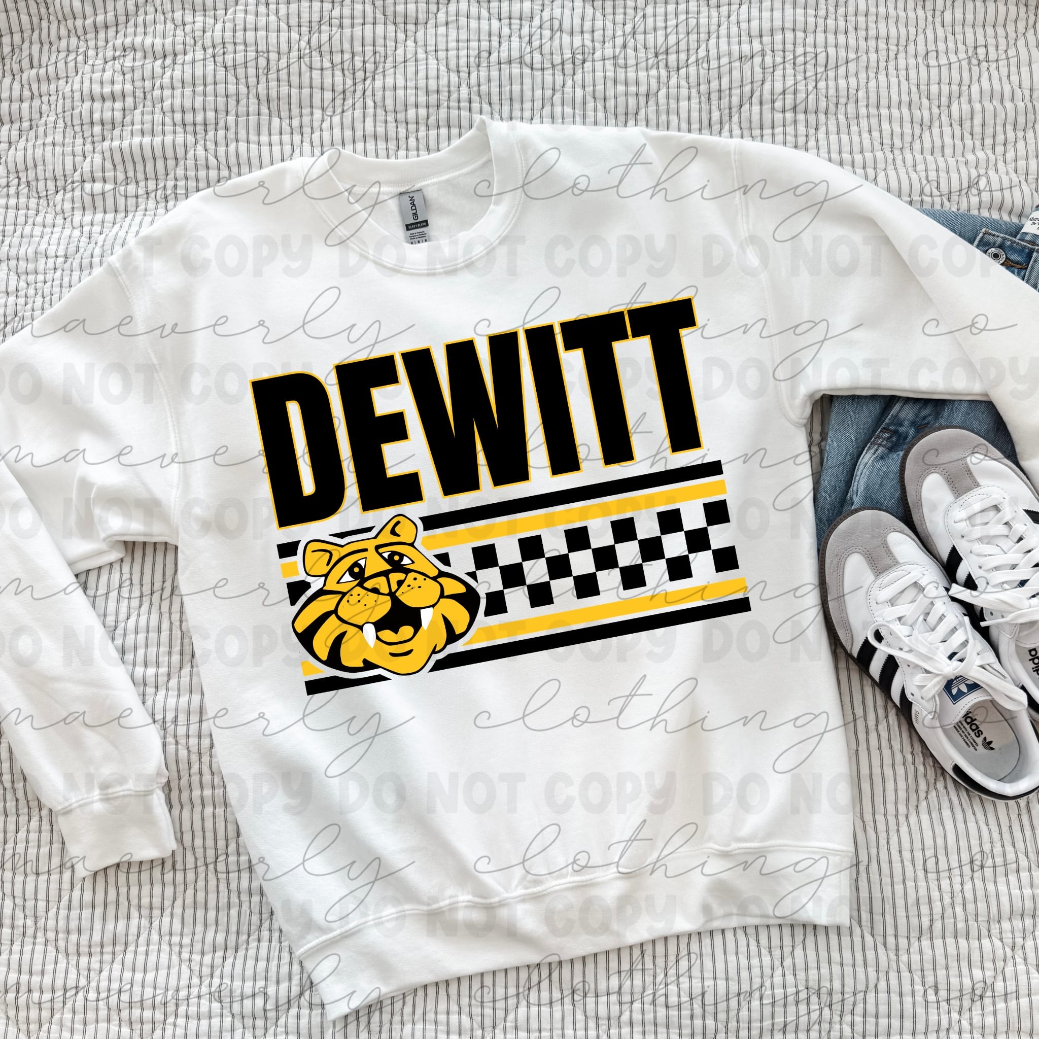 Cuyahoga Falls Checkered Dewitt Graphic