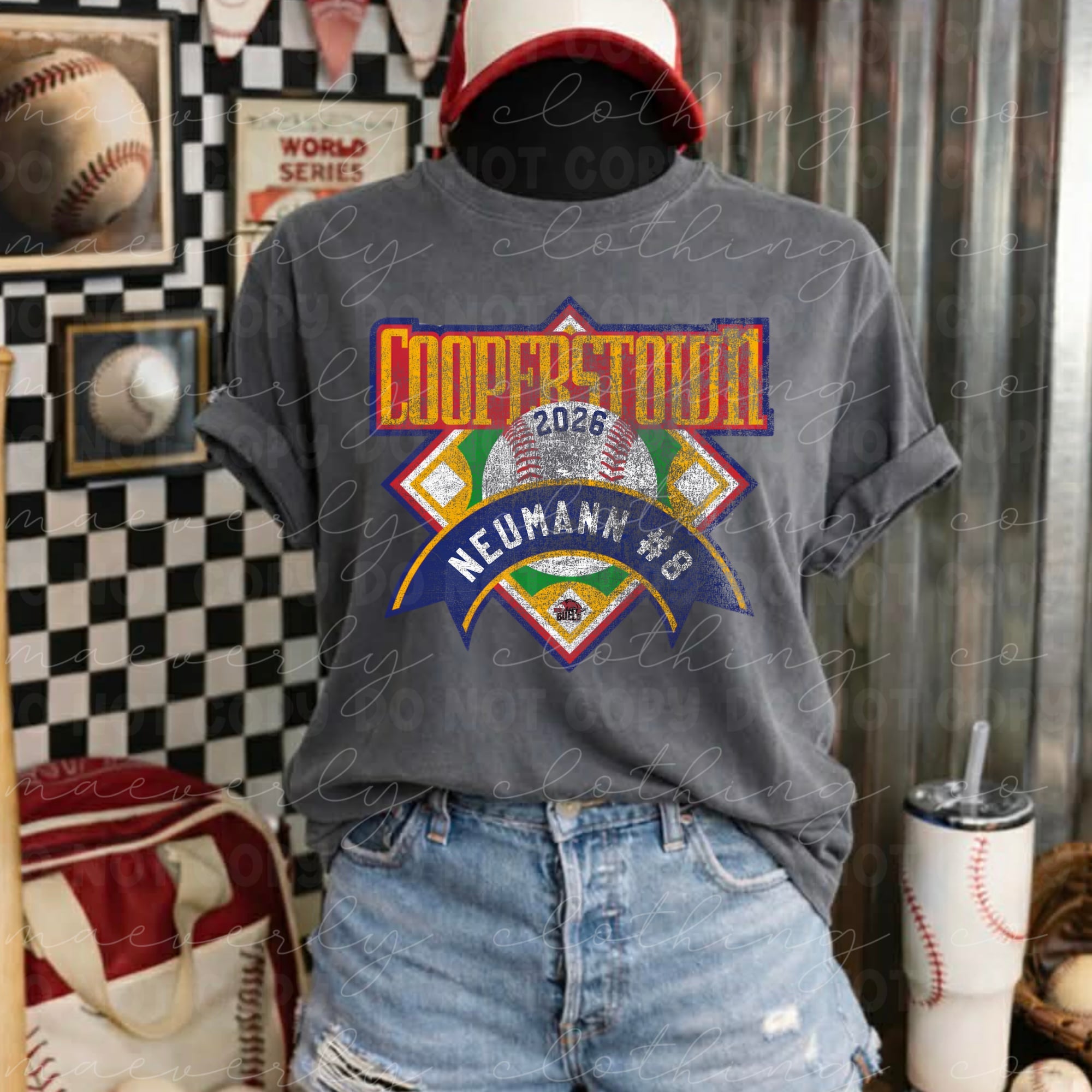 Cooperstown x Team Distressed Graphic