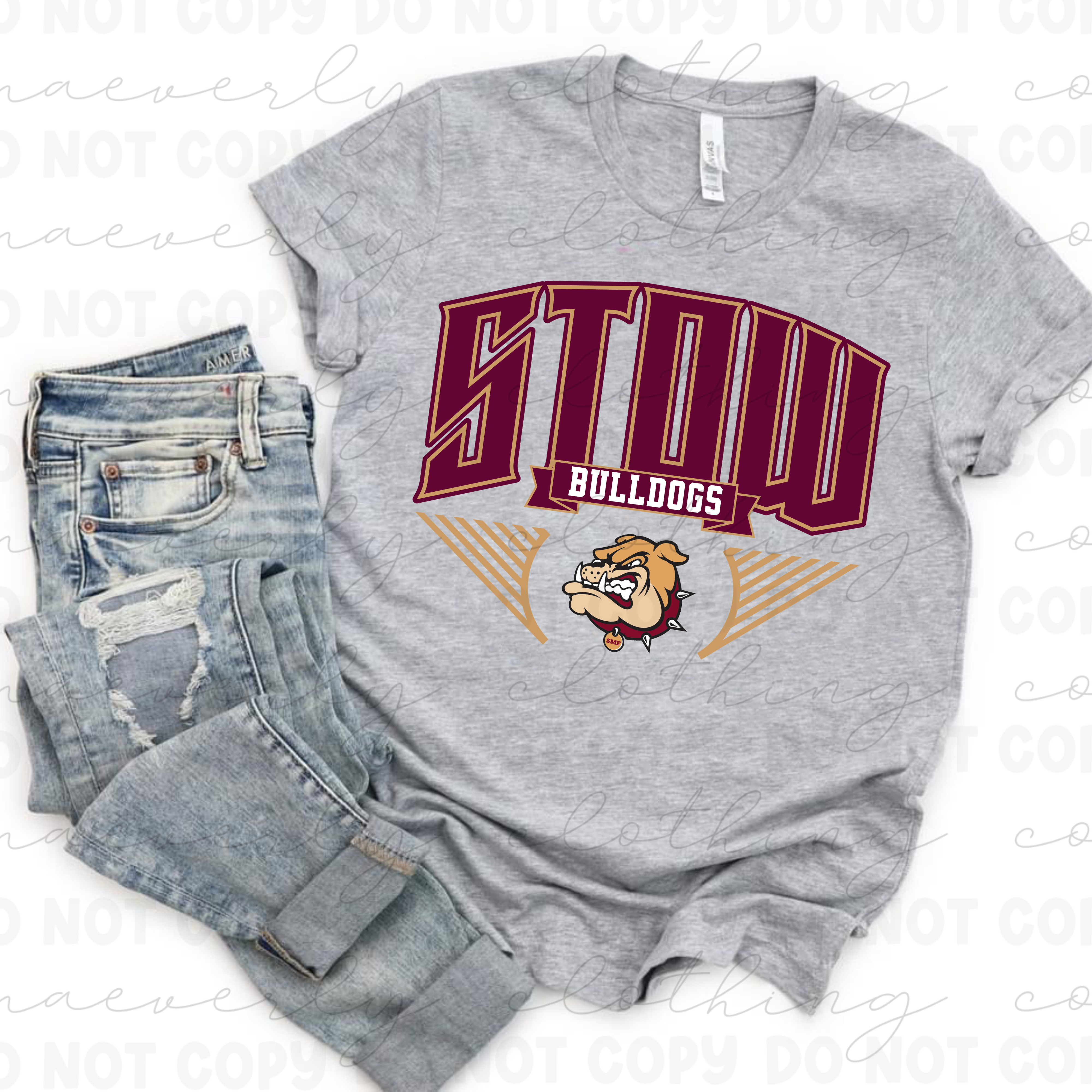 Custom Hometown Hype Tee/Crewneck - ANY SCHOOL/TEAM