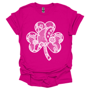 Faux Lace Shamrock Tee