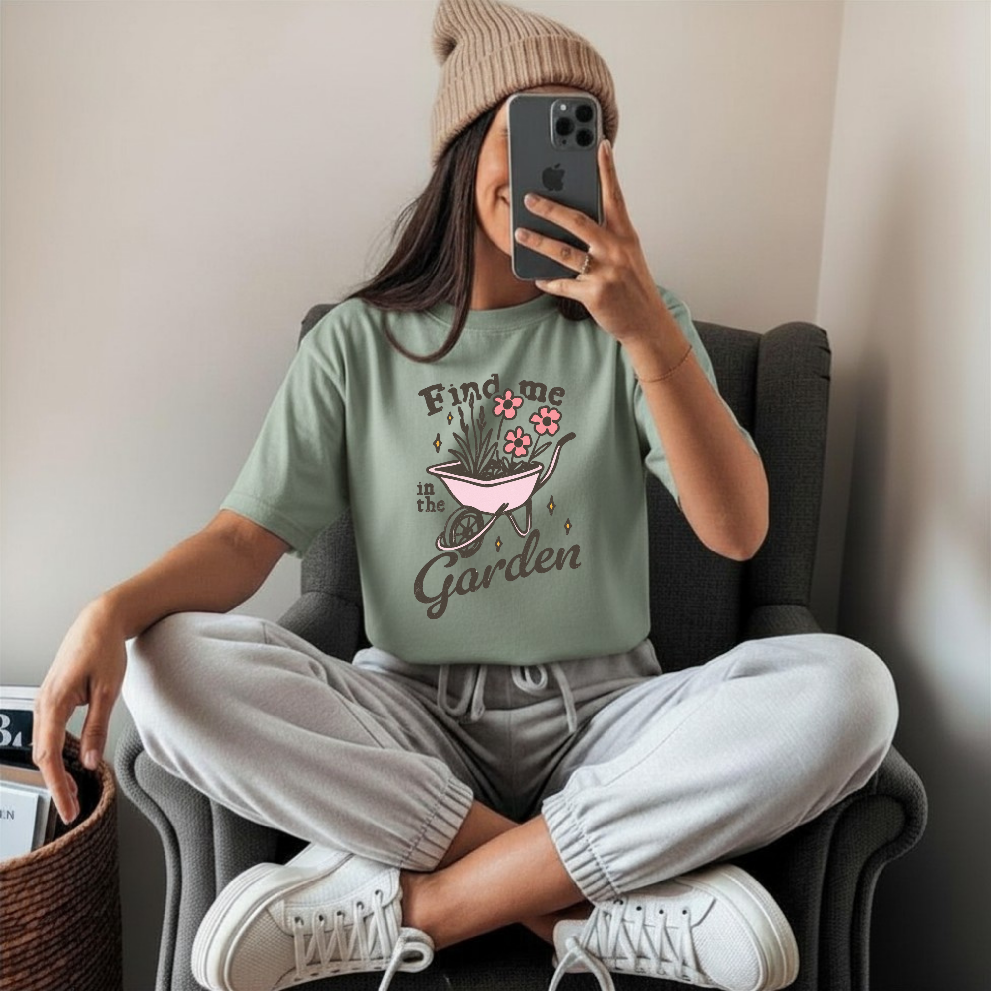 Find Me in the Garden Graphic