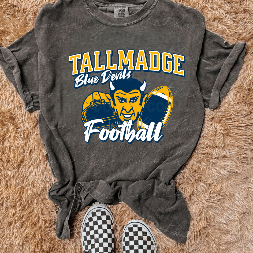Tallmadge Blue Devils Friday Night Lights Tee/Crewneck