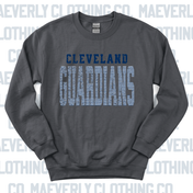Distressed Stripes || Cleveland Guardians