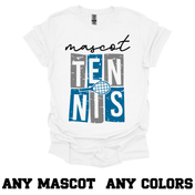 CUSTOM Stamped Mascot Sport Tee