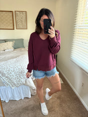 Chill Out Waffle Knit Top PREORDER