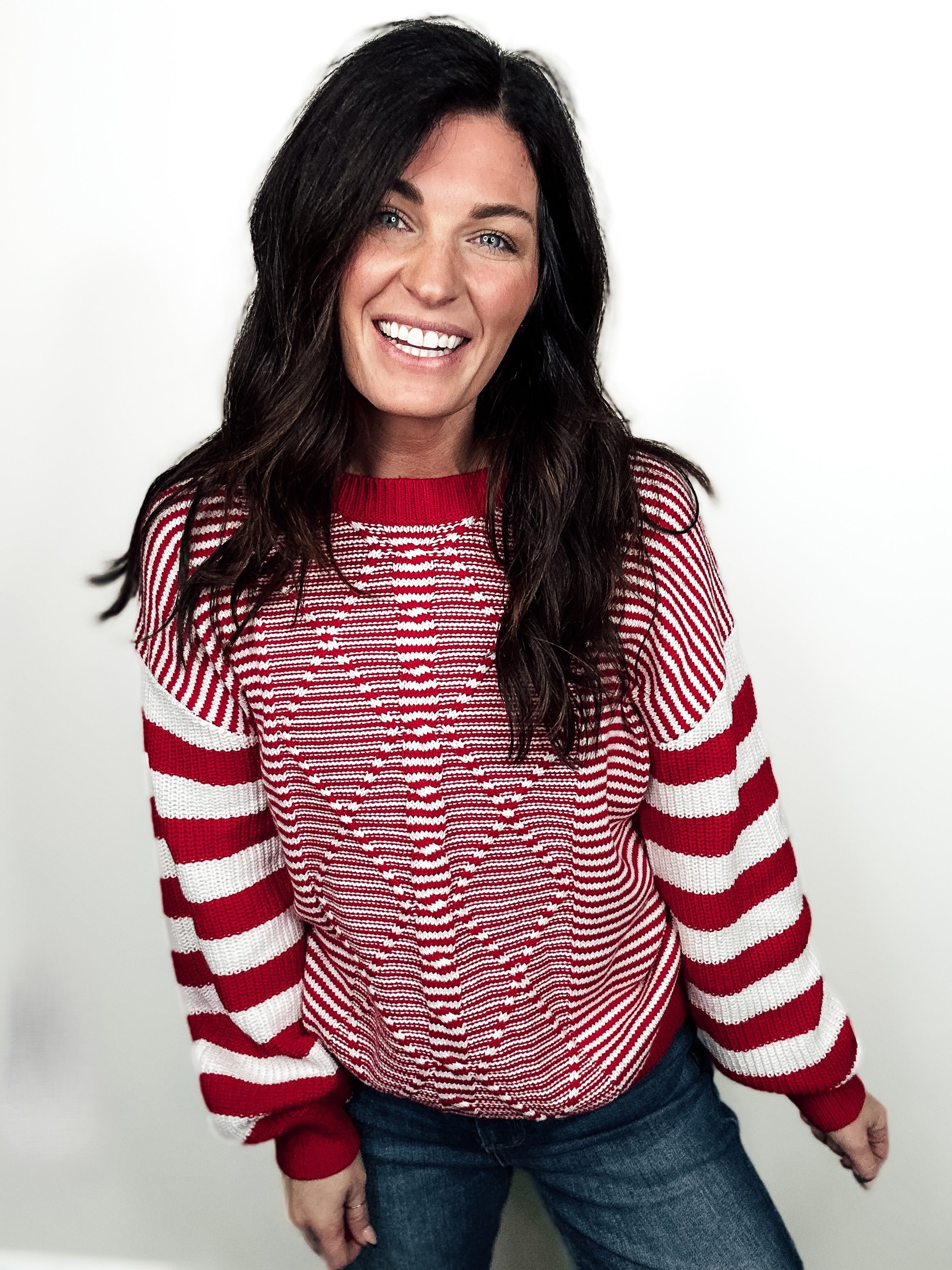 Wanderlust Striped Knit Sweater - PREORDER