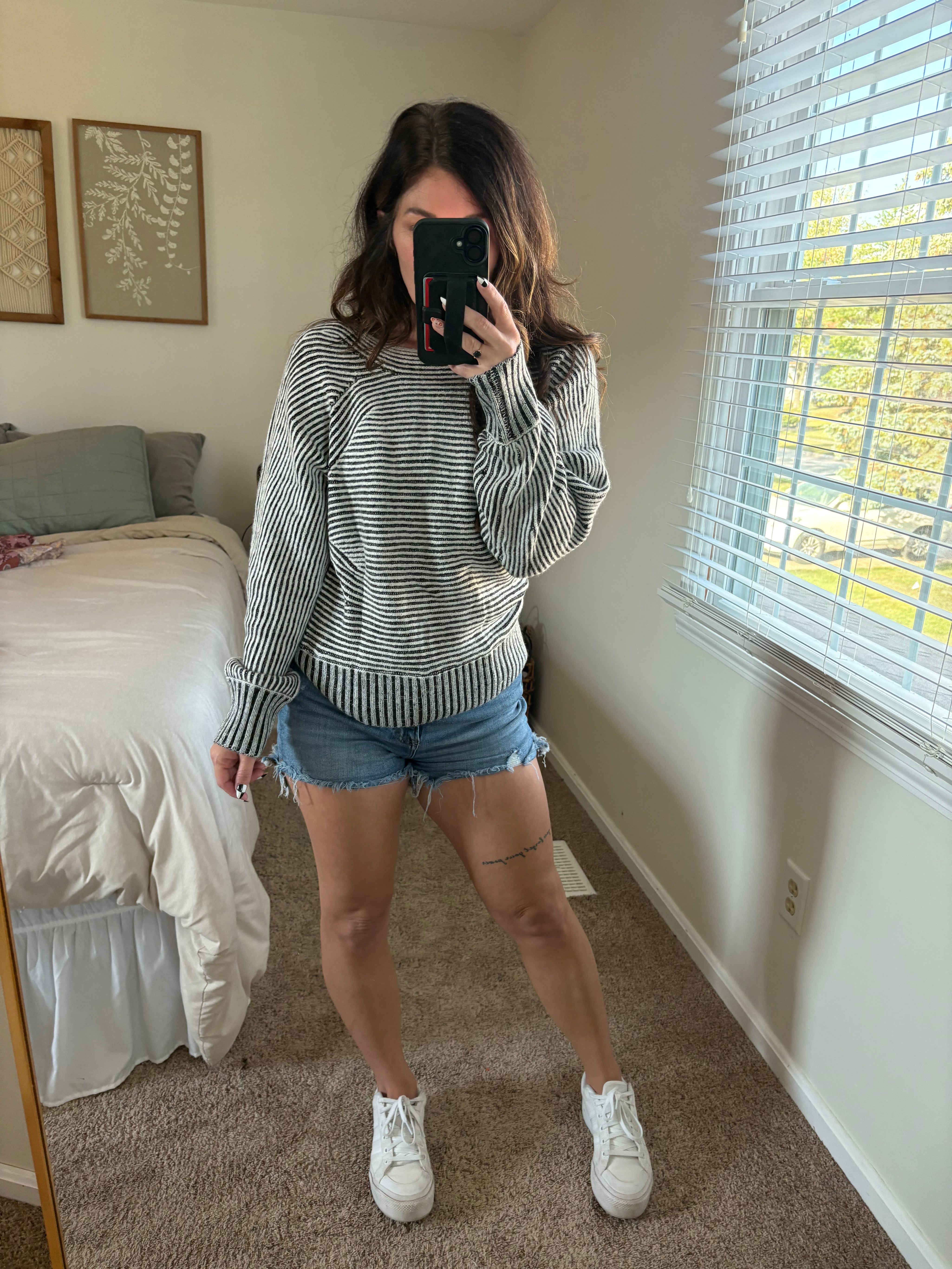 Weekend Stroll Striped Sweater PREORDER
