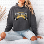 Your Team/Mascot Varsity Style Hockey Tee/Crewneck