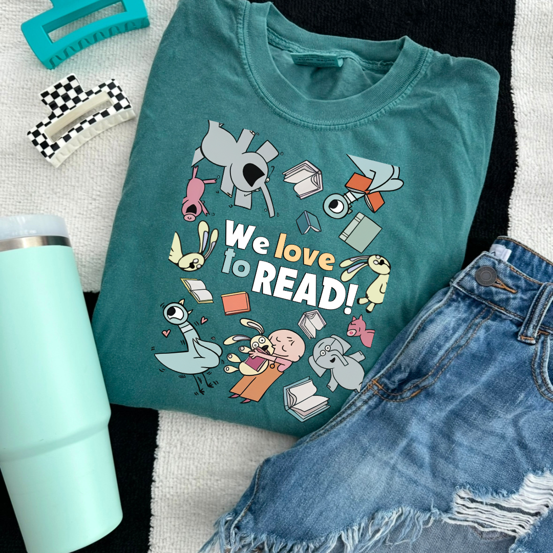 We Love To Read Graphic