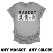 CUSTOM Cutout Mascot Sport Tee