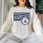 Hudson Explorers Campus Classic Tee/Crewneck