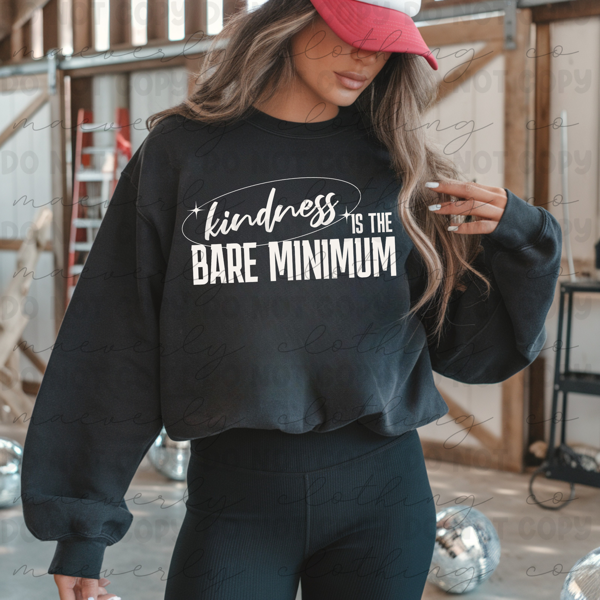 Kindness is the Bare Minimum Graphic