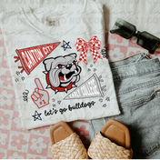 Canton City Bulldogs Pep Rally Pick Mascot Tee/Crewneck