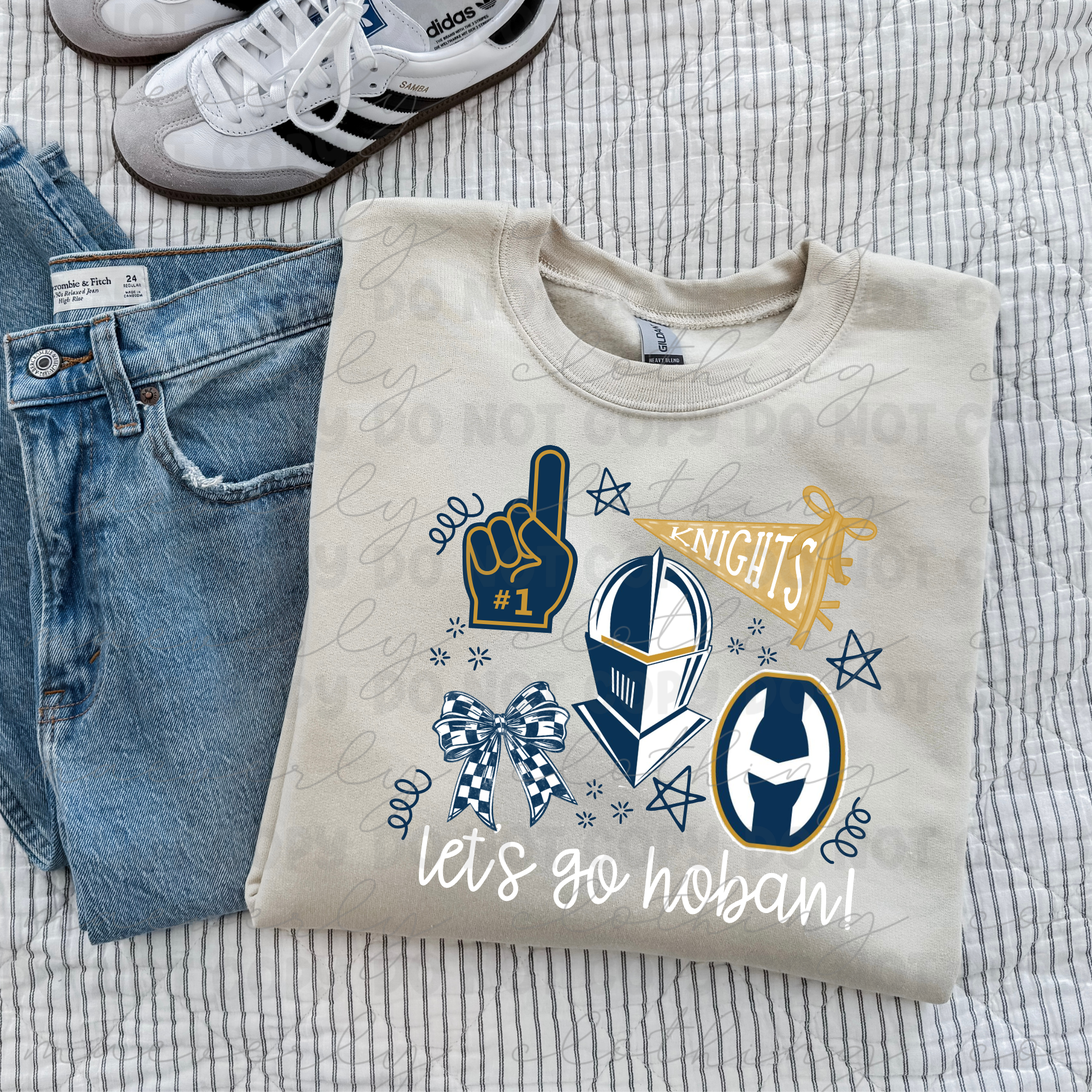 Hoban Knights Pep Rally Pick Mascot Tee/Crewneck