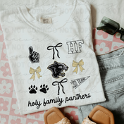 Holy Family Coquette Spirit Squad Collage Tee/Crewneck
