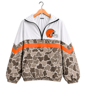 The Varsity Club Quarter Zip - Cleveland Browns -  Camo [ETA 5-6.5 weeks]