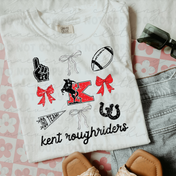 Kent Roughriders Coquette Spirit Squad Collage Tee/Crewneck