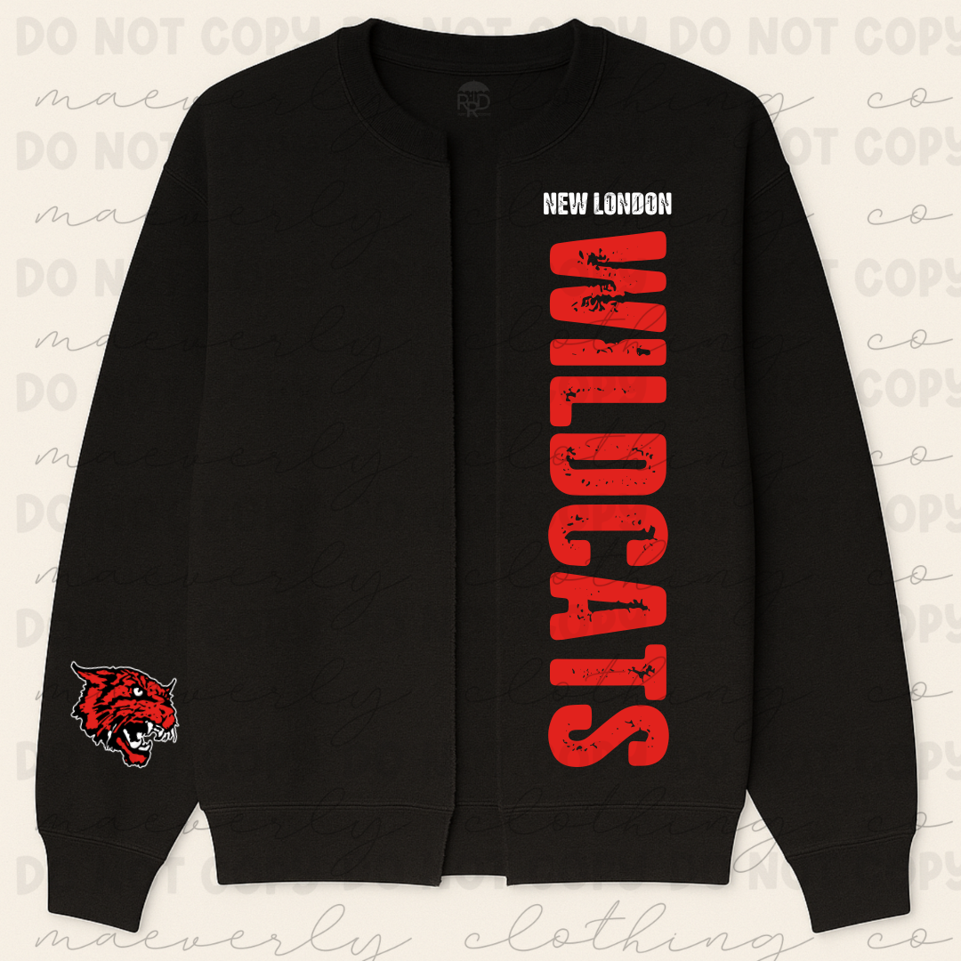 Custom Sweatshirt Cardigan Preorder
