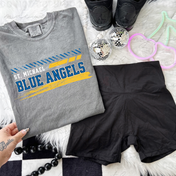 St. Michael Grunge Time Mascot Tee/Crewneck