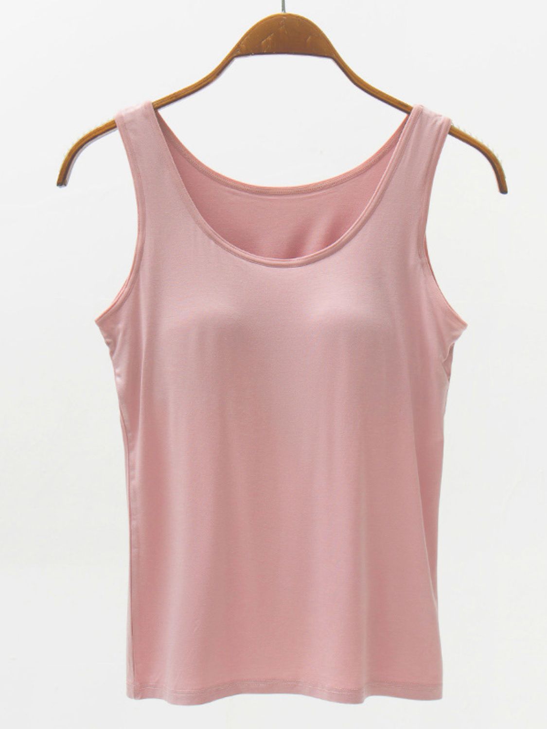 ALL SIZES Wide Strap Tank with Built-Bra - PREORDER