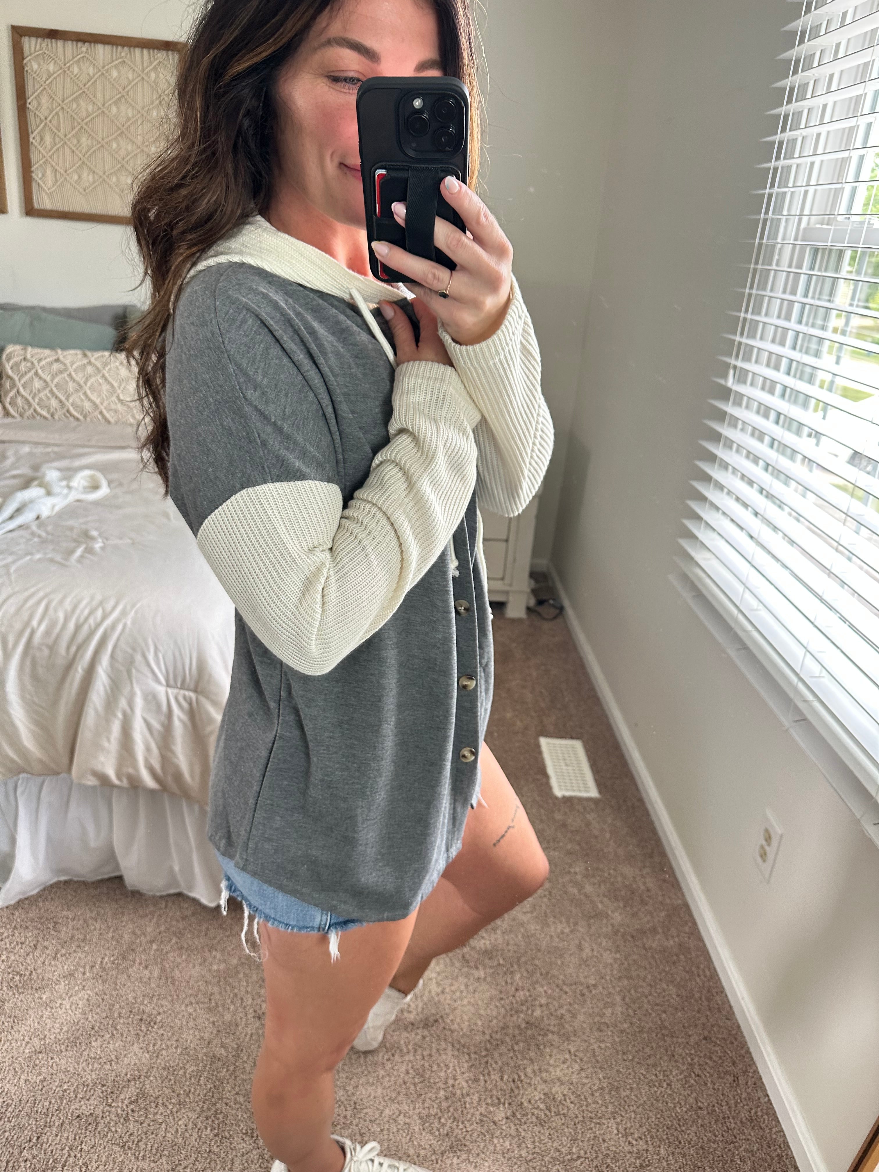 Effortless Days Hooded Cardigan - PREORDER