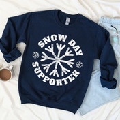 Snow Day Supporter Tee/Crewneck