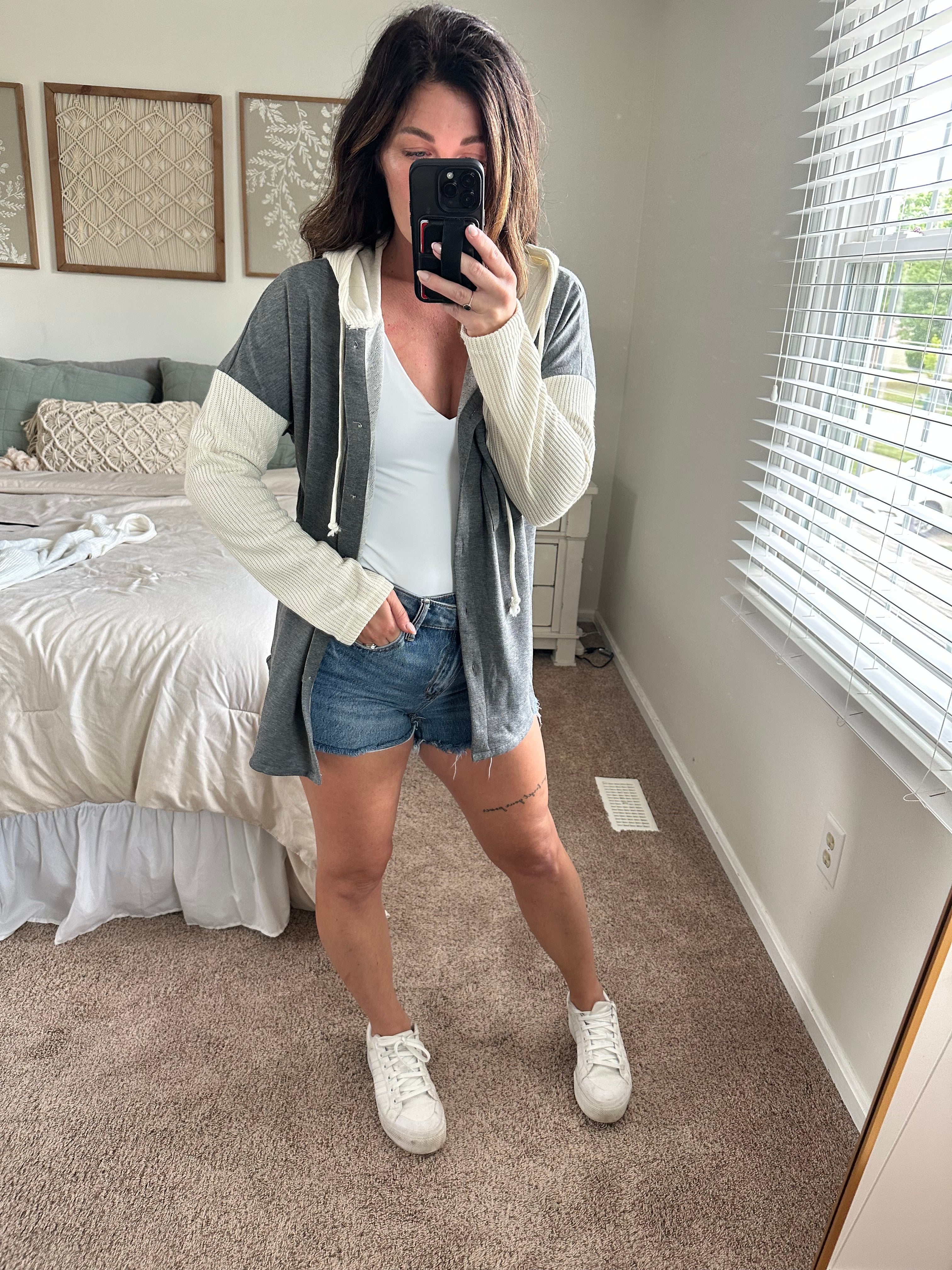 Effortless Days Hooded Cardigan - PREORDER