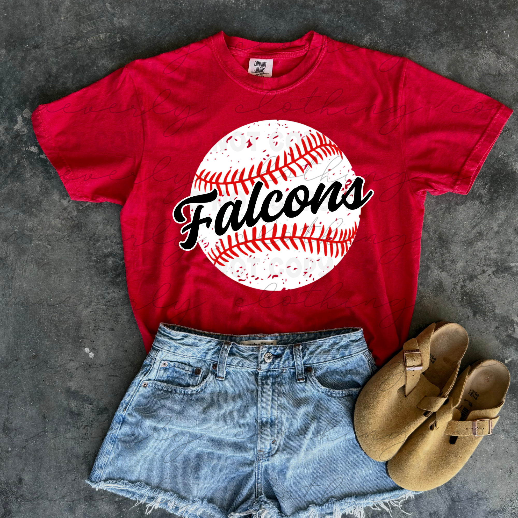 Any School/Any Team Baseball Mascot Graphic