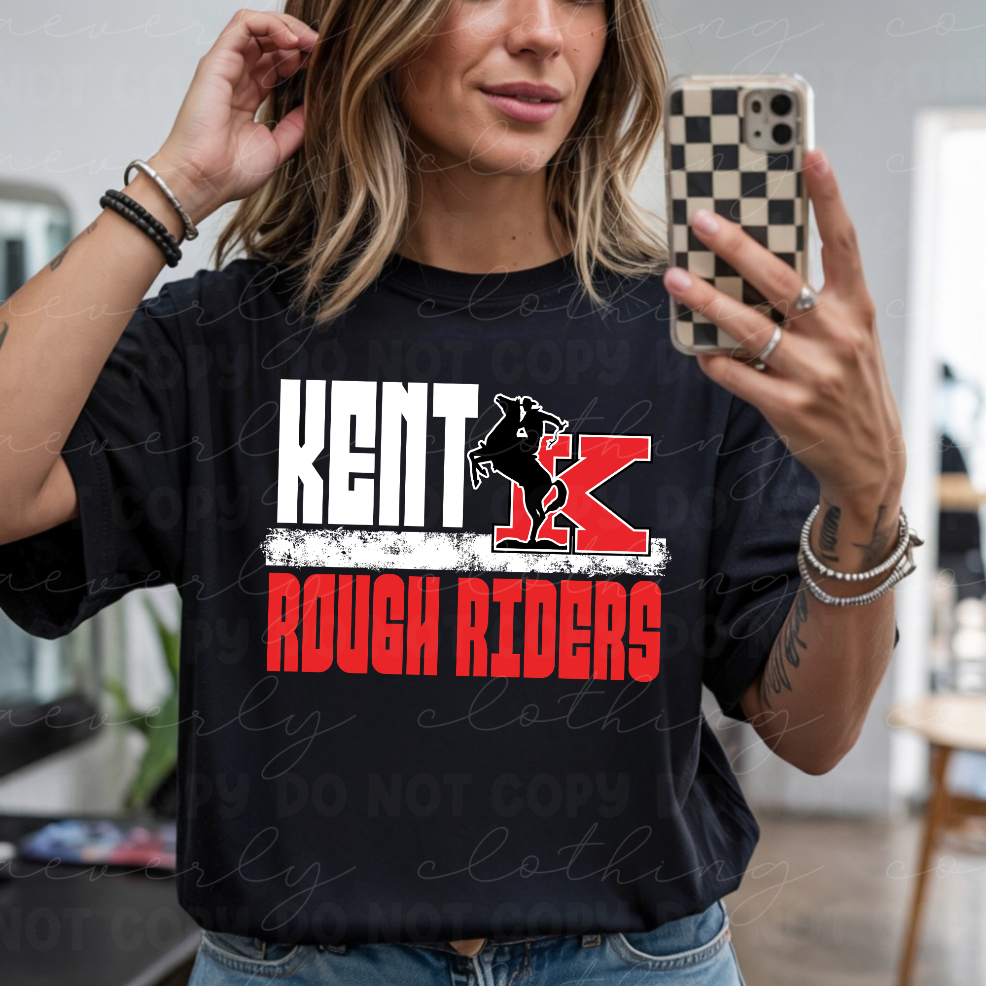 Rough Riders Bold Block Stack || Kent Riders Baseball