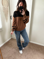 Bold Stride Colorblock Sweater PREORDER