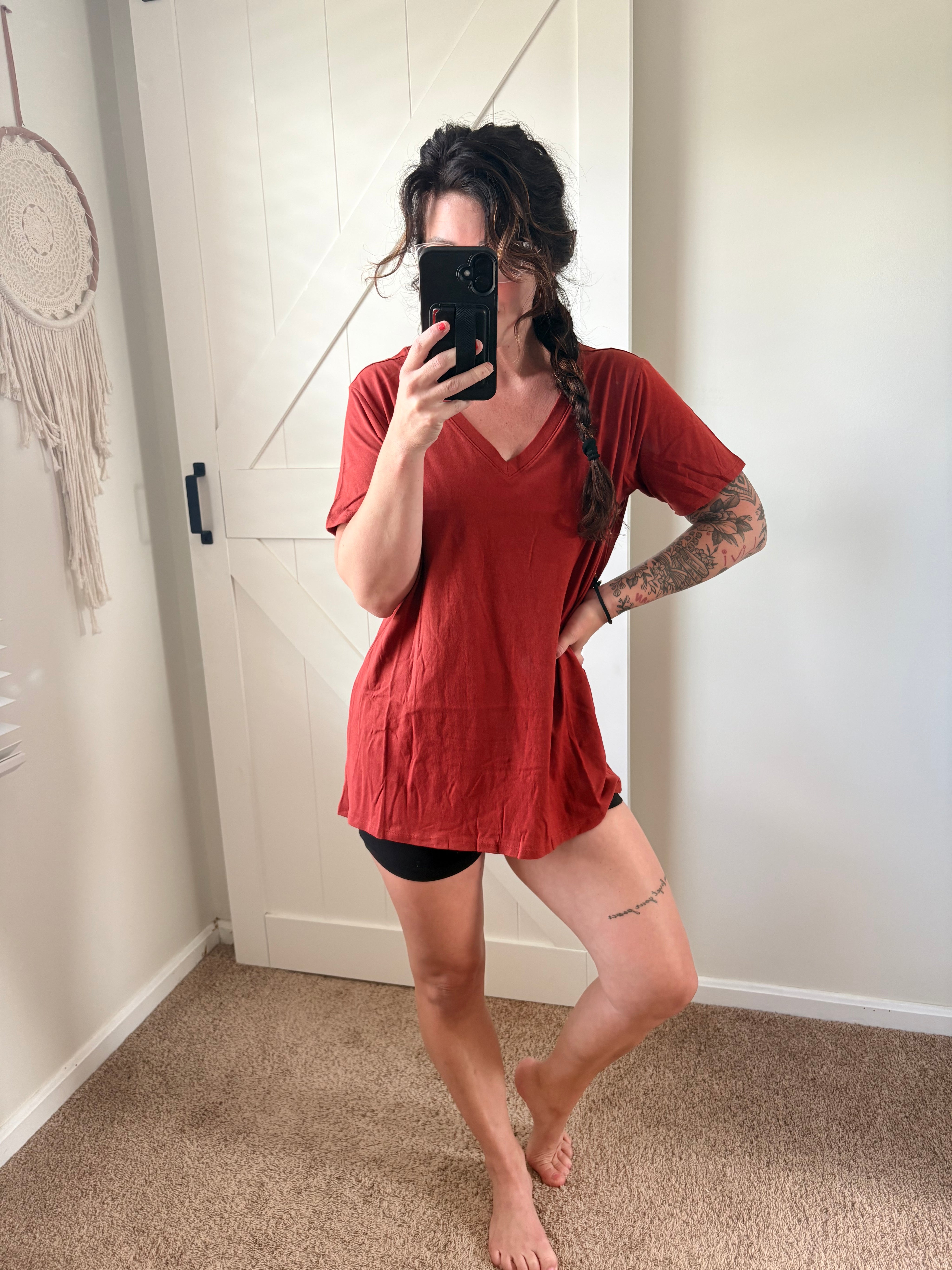 Boyfriend Tee - V Neck