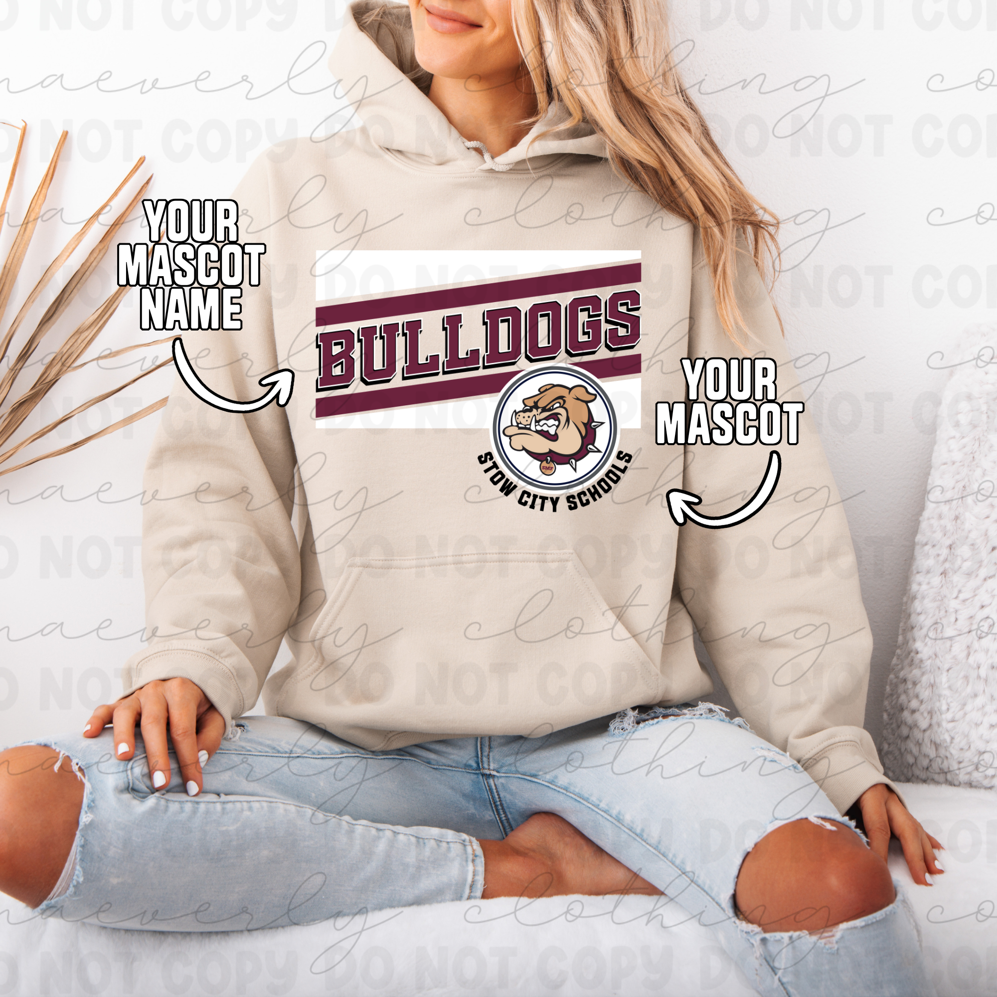 Custom Campus Classic Tee/Crewneck - ANY SCHOOL/TEAM