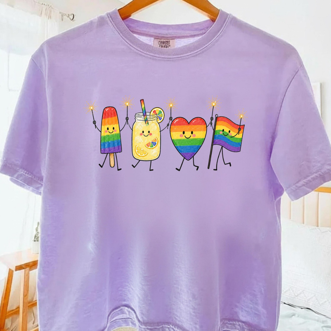 Pride Party Graphic