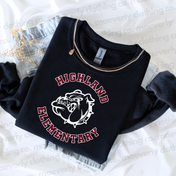 Highland Bulldog School Spirit Tee/Sweatshirt