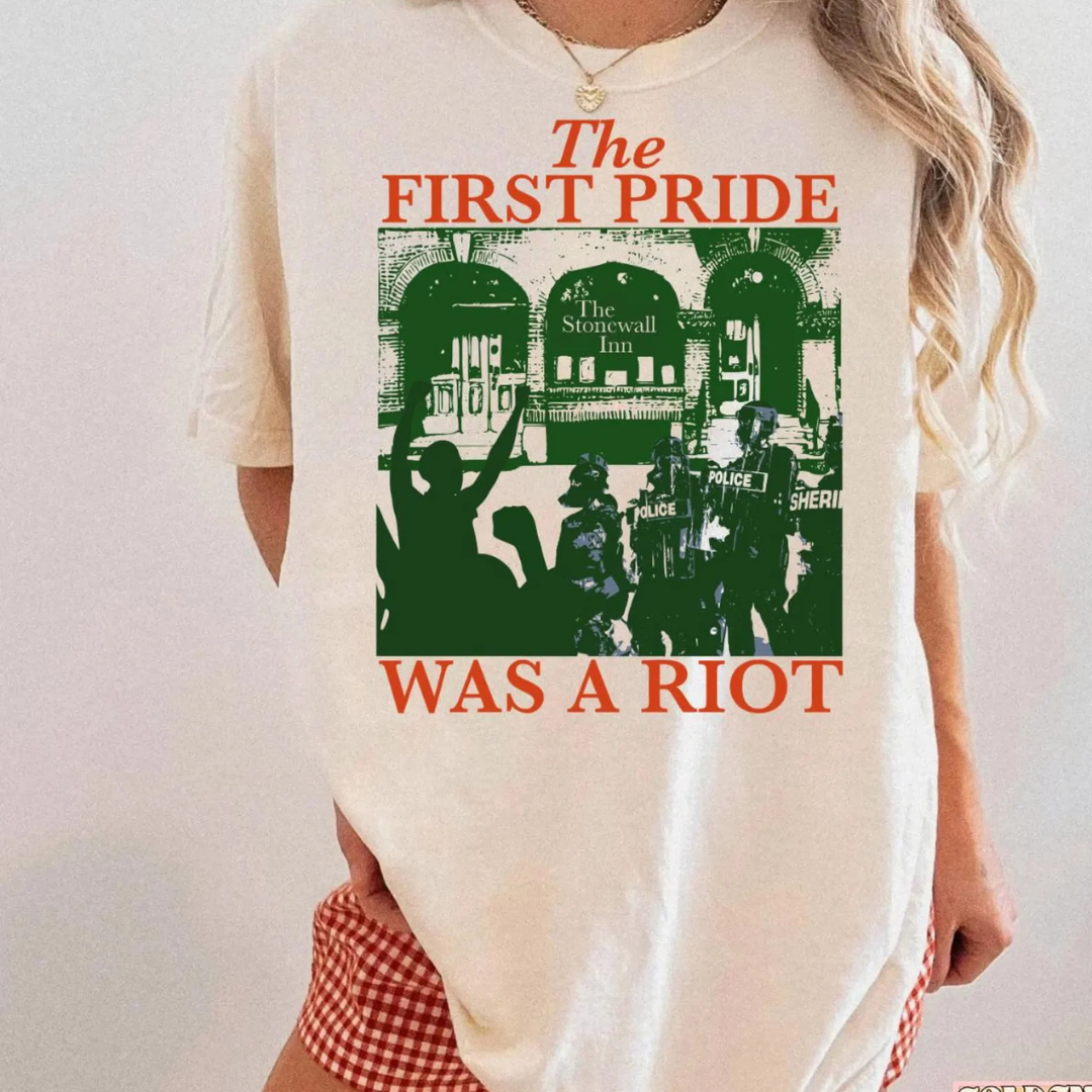First Pride Was A Riot Graphic