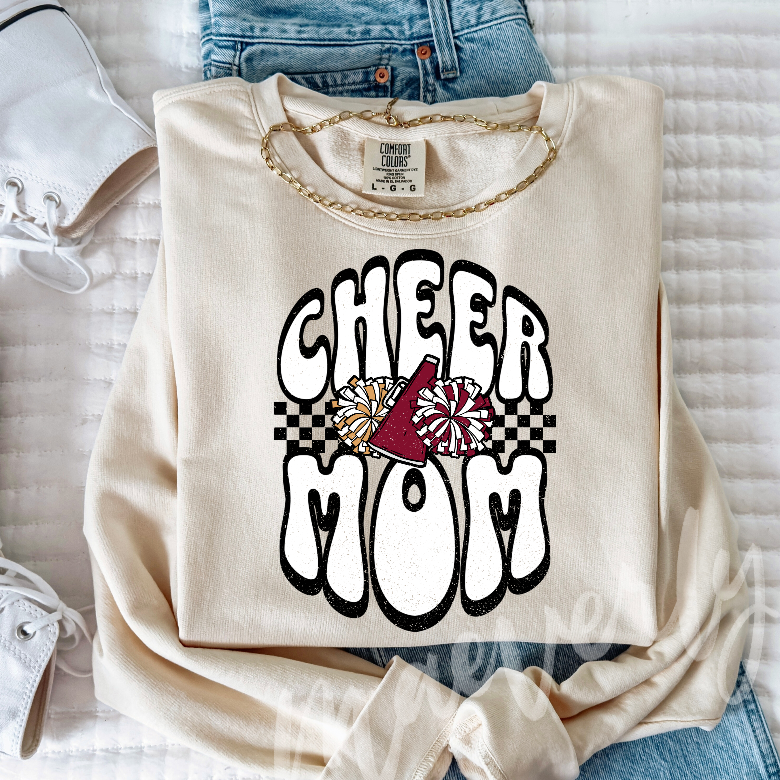 Cheer Mom Graphic || Stow Cheer Fundraiser