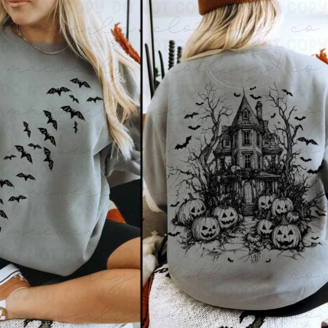 Bats Everywhere Tee/Crewneck