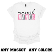 CUSTOM Stamped Mascot Sport Tee