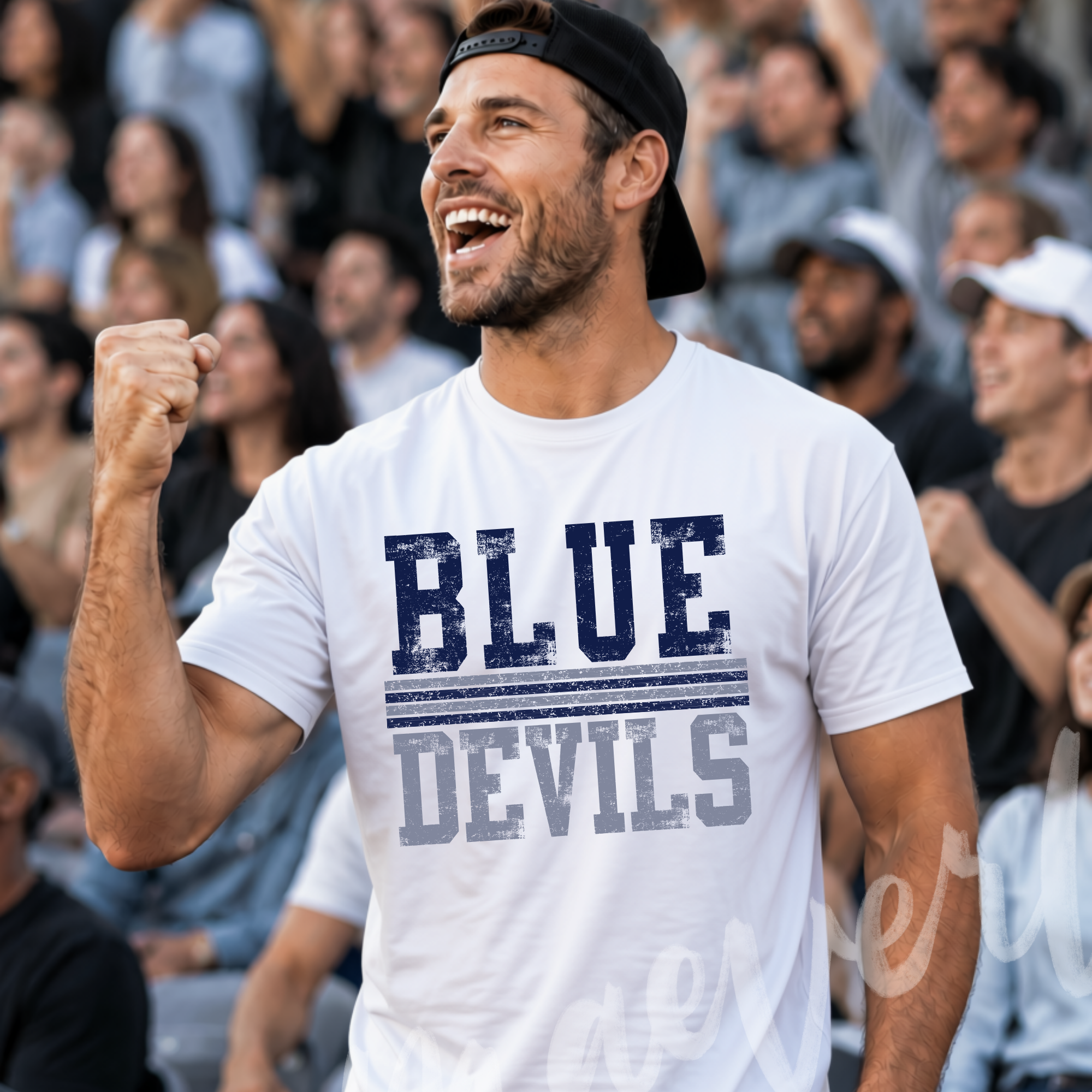 On The Edge Graphic || McDonald Blue Devils