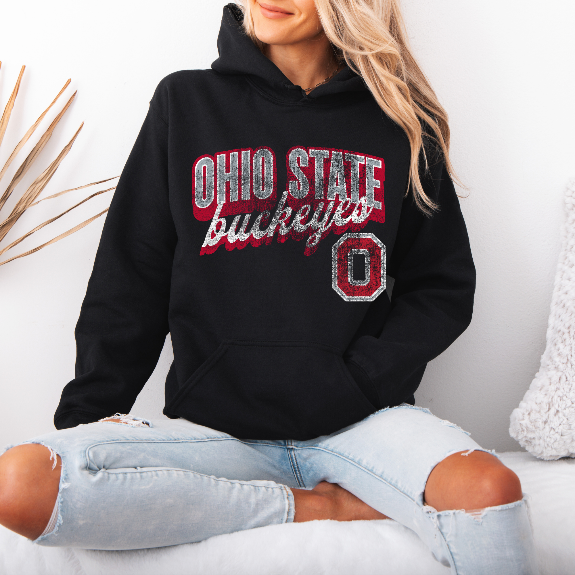 Varsity Distressed || Ohio State Buckeyes