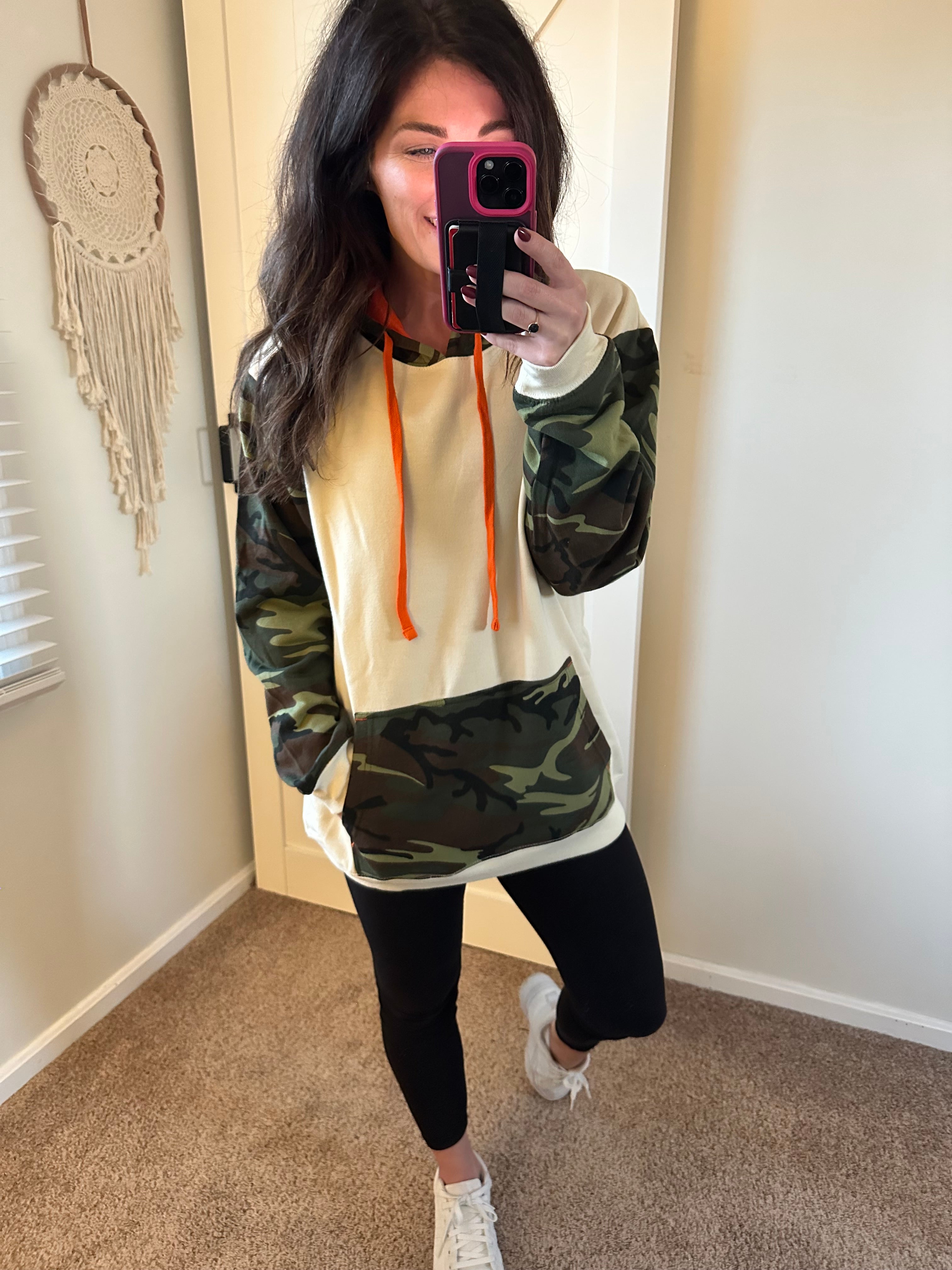 Camo Pop Hoodie