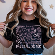 Baseball Sister Doodle || Diamond Boys Dugout Shop