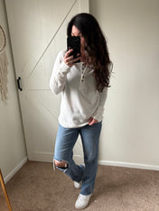 Easy Essential Henley Top PREORDER