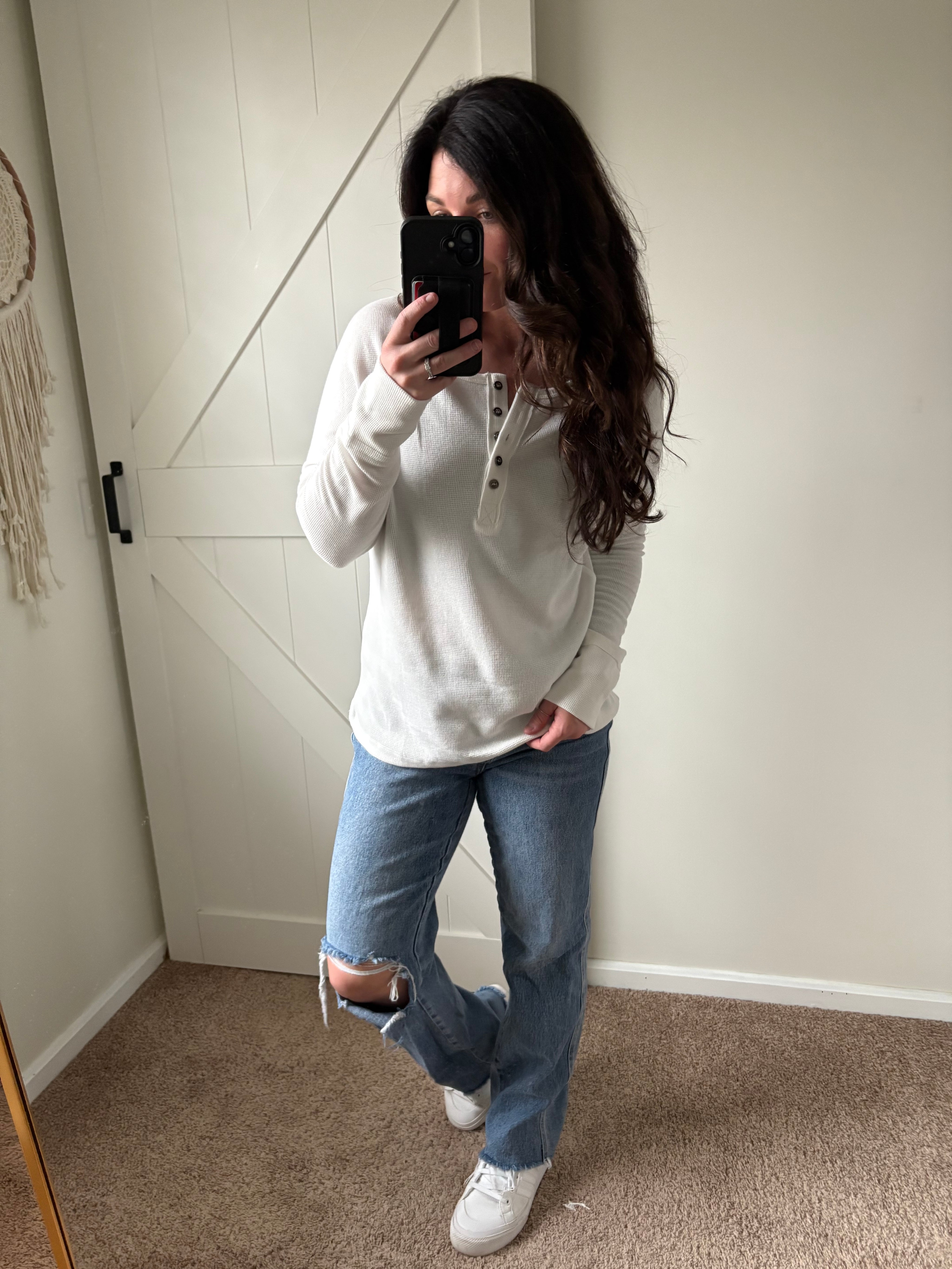 Easy Essential Henley Top PREORDER