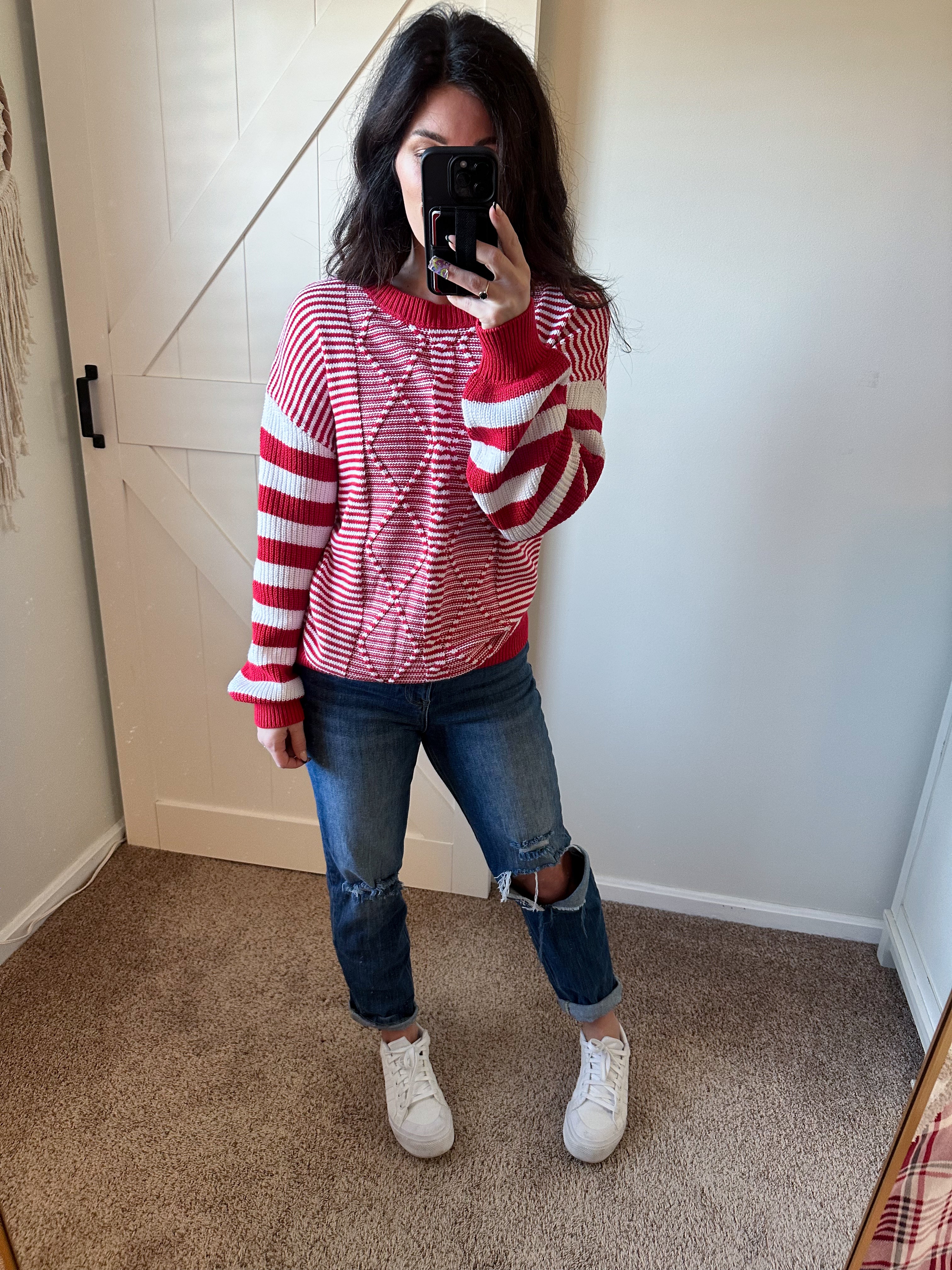 Wanderlust Striped Knit Sweater - PREORDER