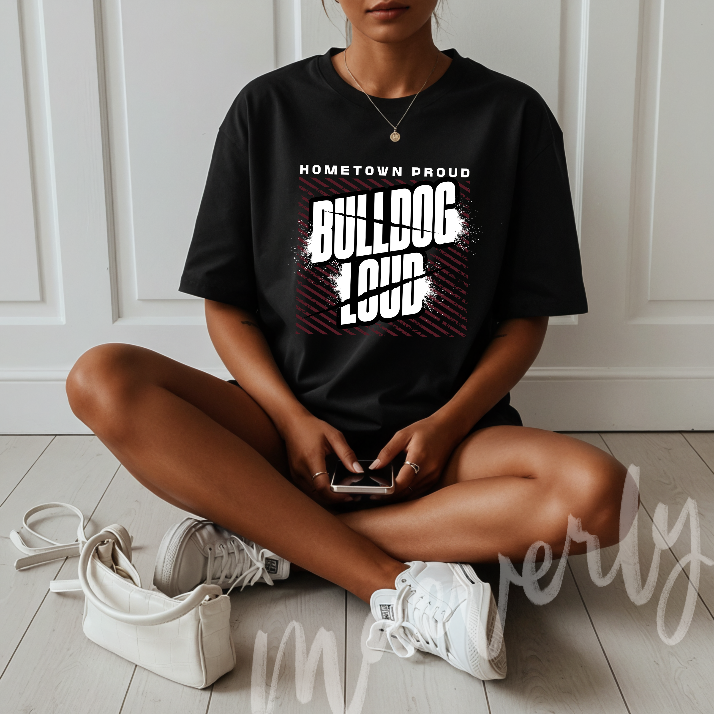 The Proud + Loud Graphic || Stow Cheer Fundraiser