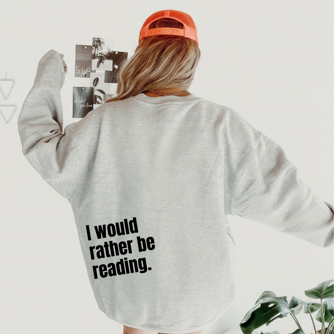I Would Rather Be Reading Graphic